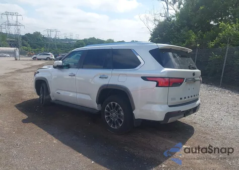 2024 Toyota Sequoia Limited z USA, uszkodzony, nr VIN 7SVAAABA1RX043351